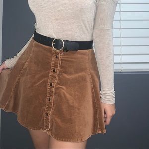 BRANDY MELVILLE SUEDE SKIRT